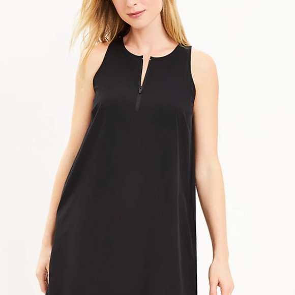 Loft Lou & Grey Wanderweave Zip Halter Pocket Dress - Picture 3 of 4